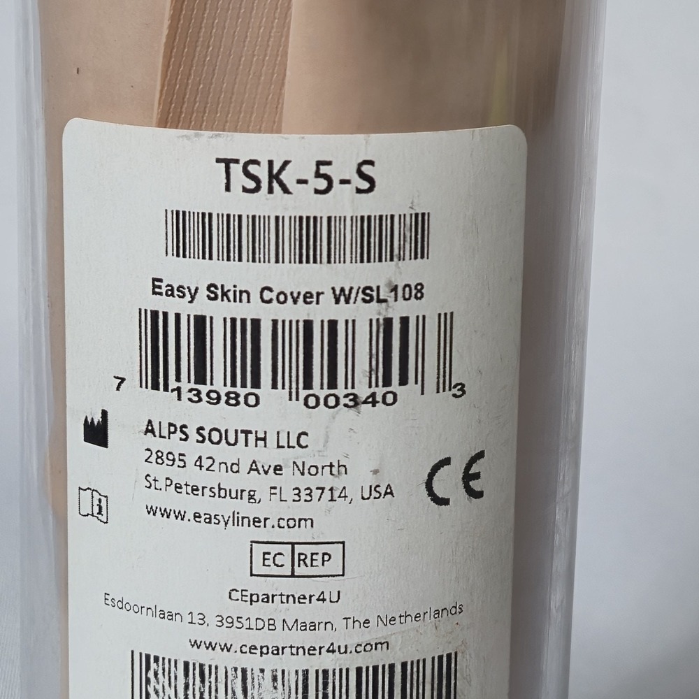 Alps Easy Skin Cosmetic Cover Prosthetic Leg TSK-5-S EasyLiner NEW Universal - Picture 3 of 4